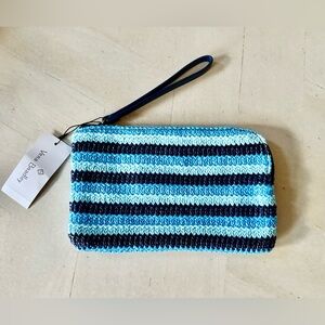 NWT Vera Bradley RFID All Day Simple Wristlet Wave Stripe 🦋🦋🦋